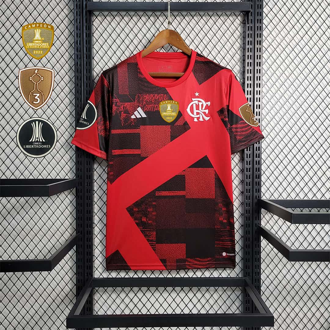 23-24 Flamengo before the game red 9