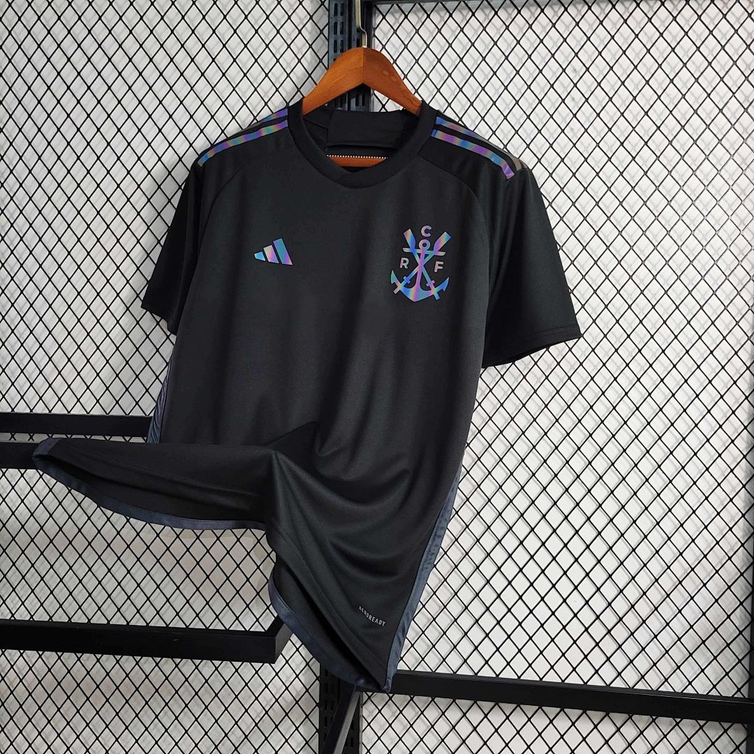 23-24 Flamengo Black S-4XL Soccer Jerseys 2