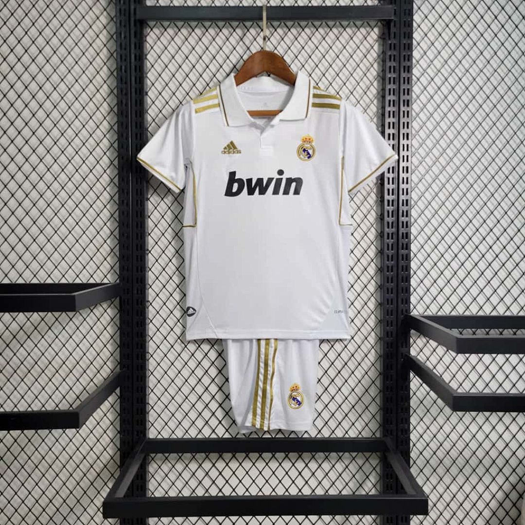 11-12 Real Madrid Home Kids Retro Kits