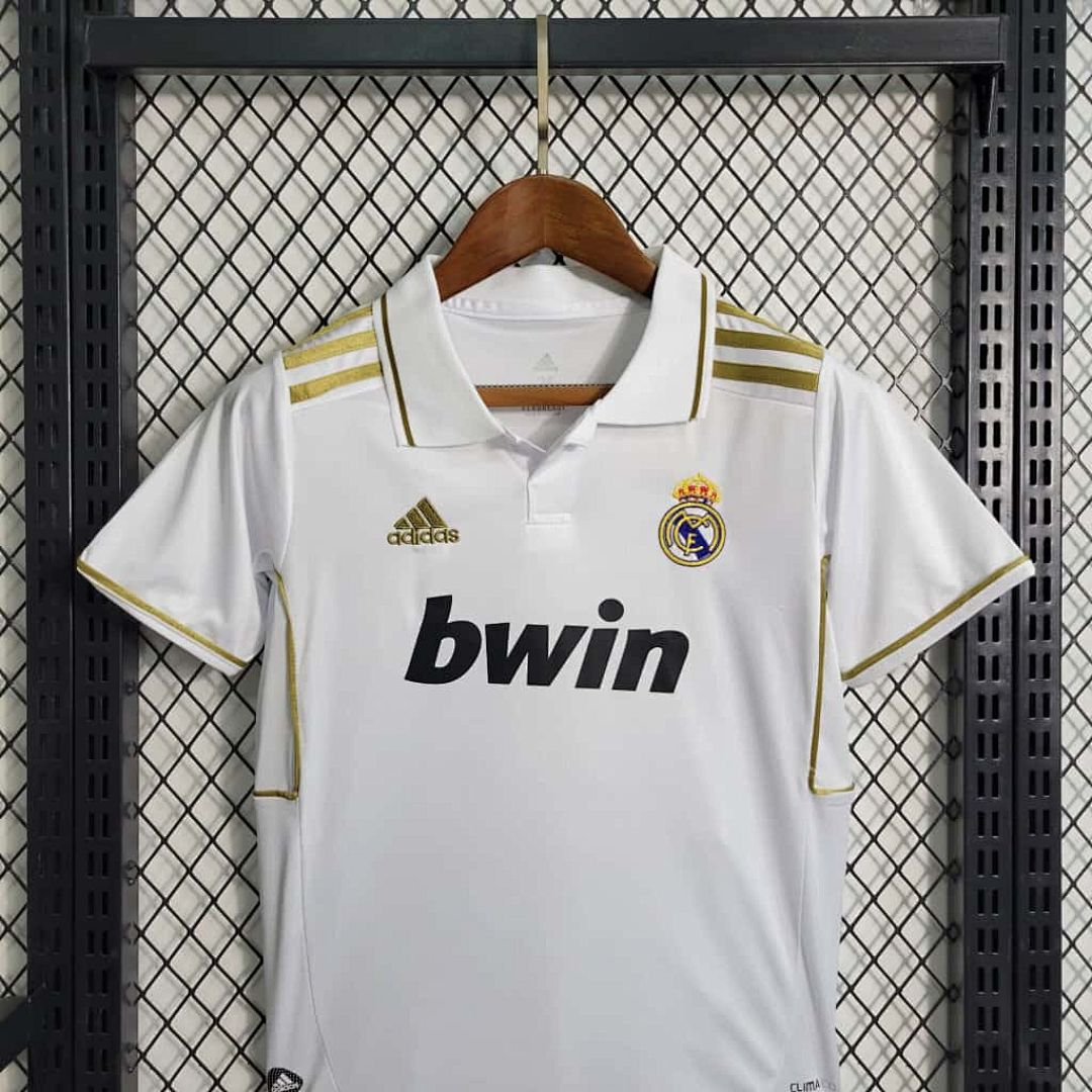 11-12 Real Madrid Home Kids Retro Kits 3