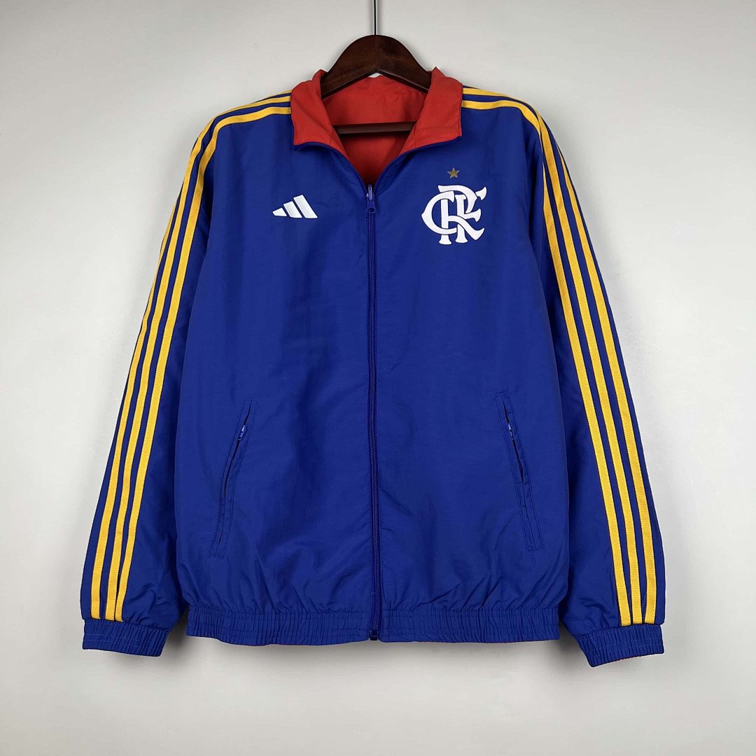 23-24 Flamengo Double Sided Windbreaker Hoodie Jackets Yupoo 3