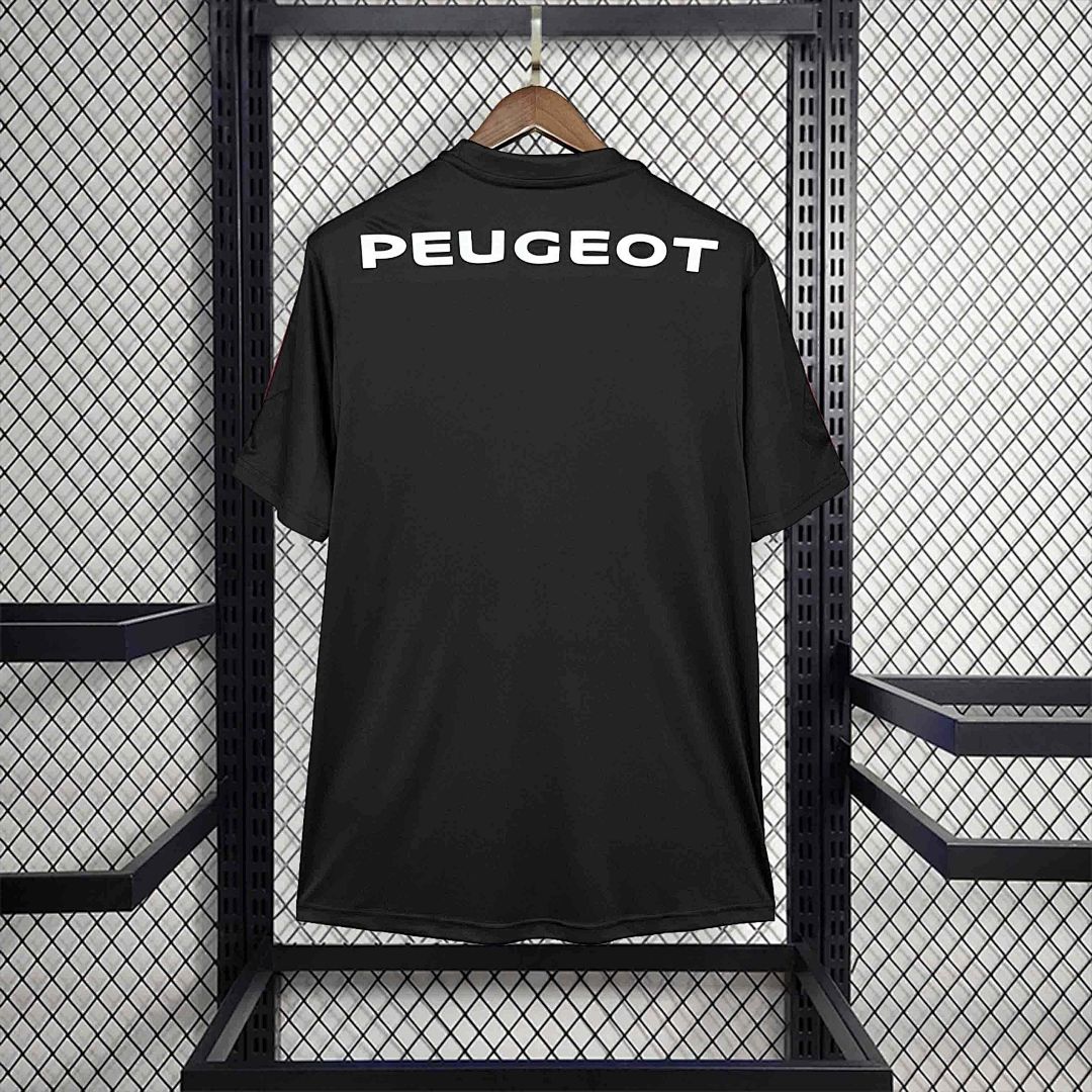 13-14 Flamengo Black Retro Kit Vintage Shirt 3