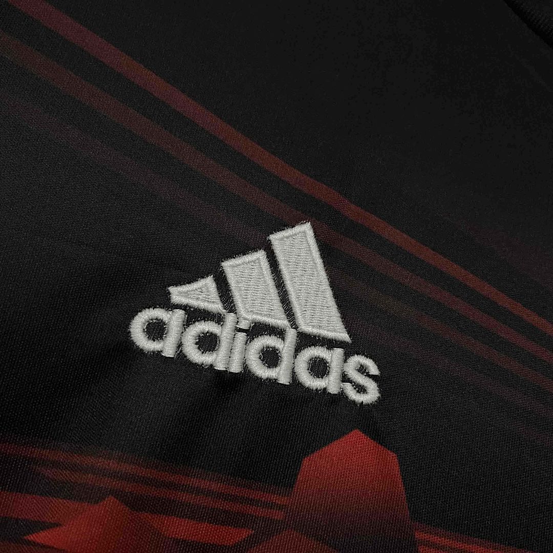 13-14 Flamengo Black Retro Kit Vintage Shirt 4