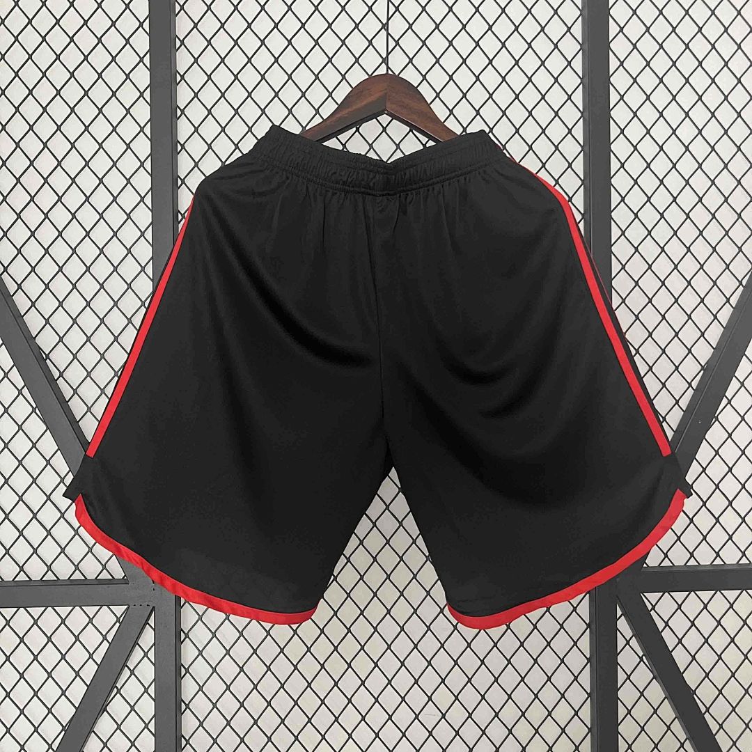 23-24 Flamengo Black Shorts Football Uniform 2