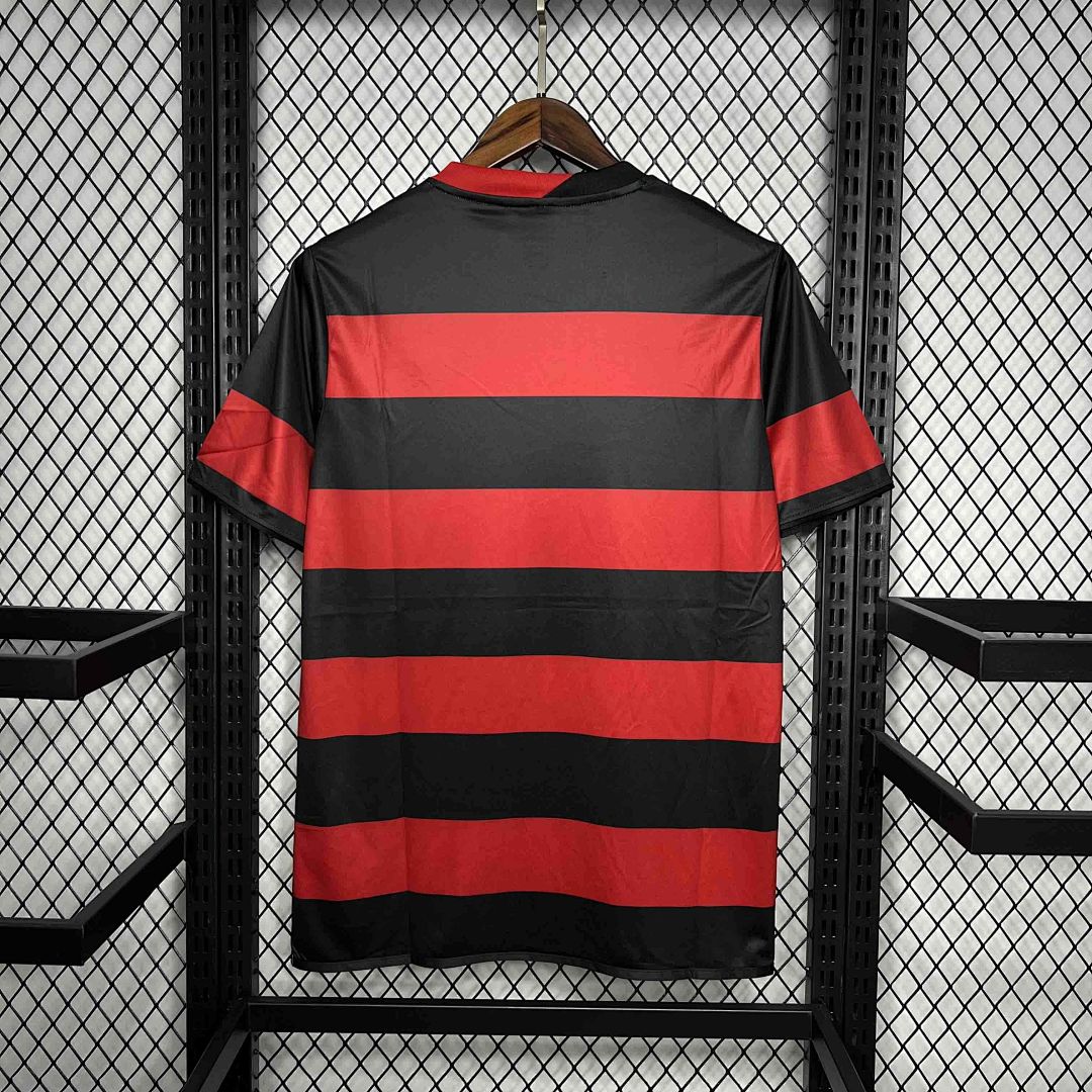 09-10 Flamengo Home Retro Kit Vintage Shirt 2