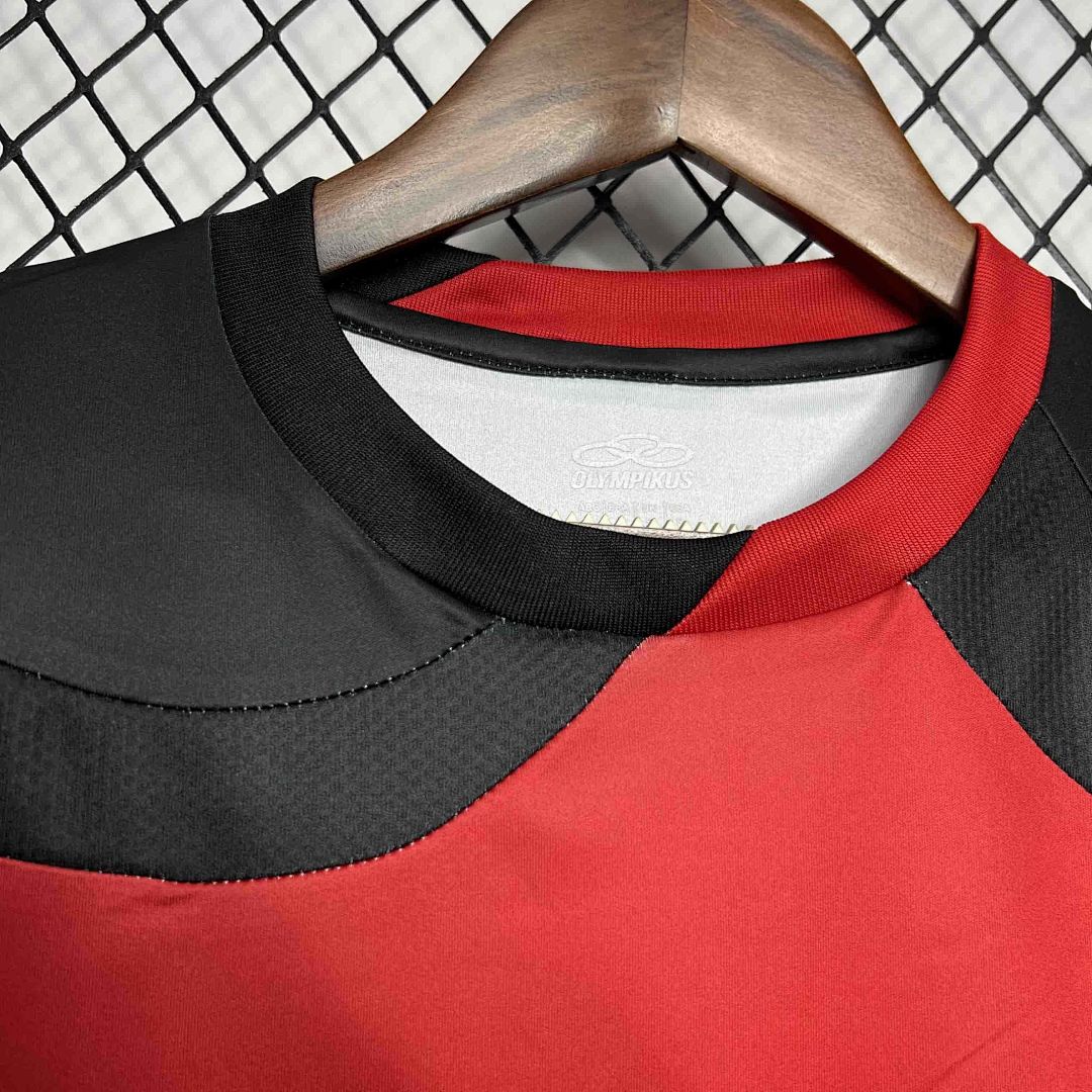 09-10 Flamengo Home Retro Kit Vintage Shirt 6