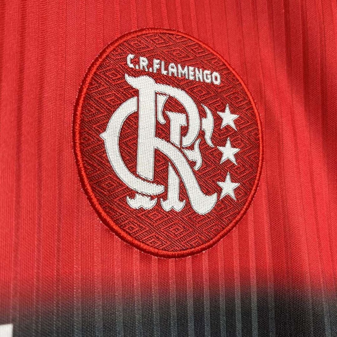 97-98 Flamengo Home Retro Kit Vintage Shirt 2
