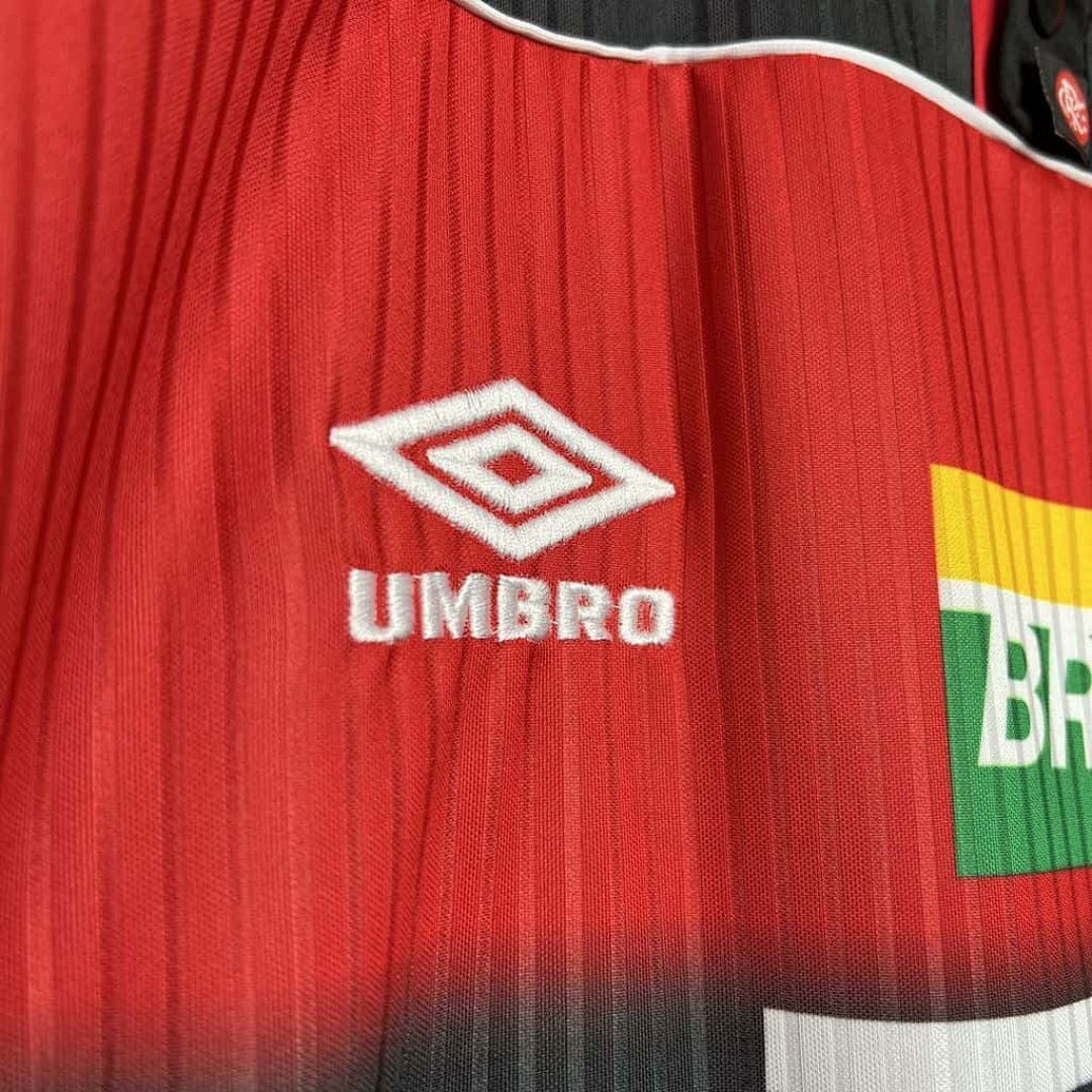 97-98 Flamengo Home Retro Kit Vintage Shirt 6