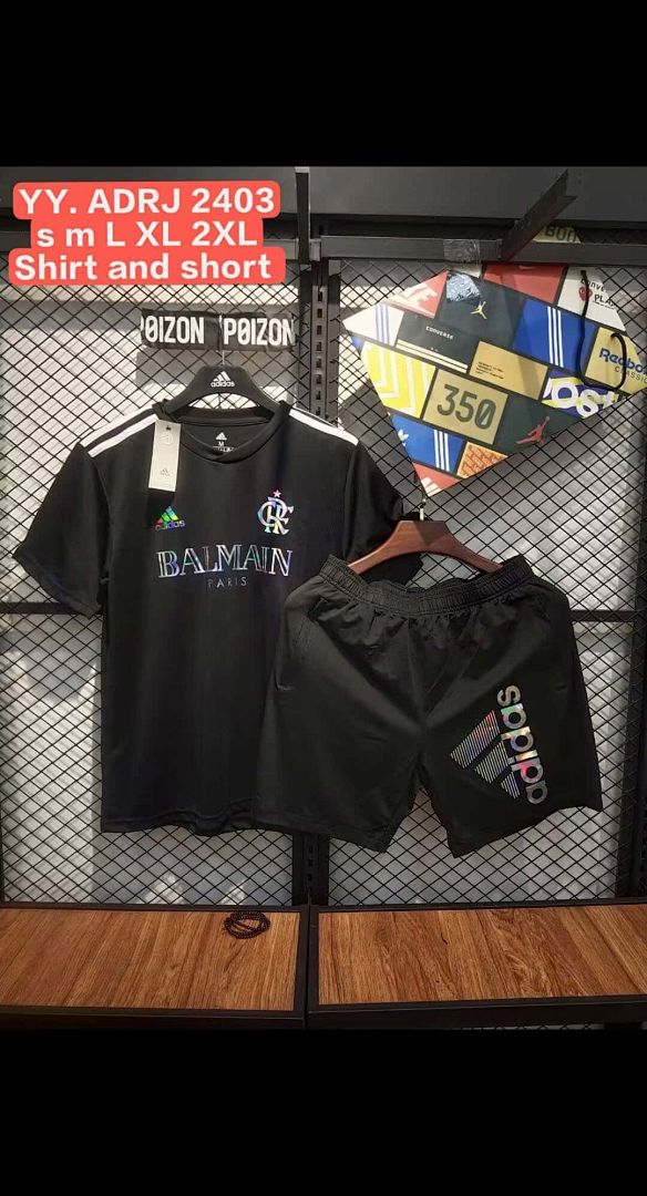 24-25 Flamengo Joint Version Black Kit 7