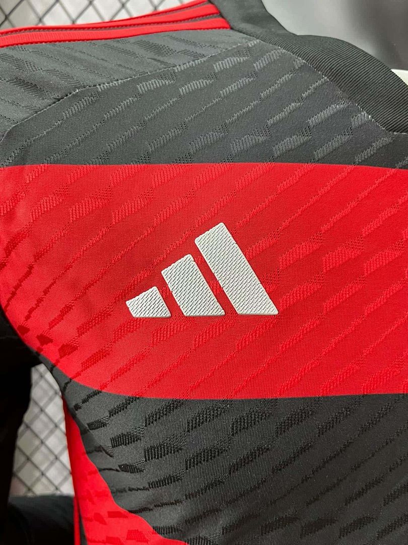 24-25 Flamengo Home Kit Long Sleeve Player Version Shirt 5