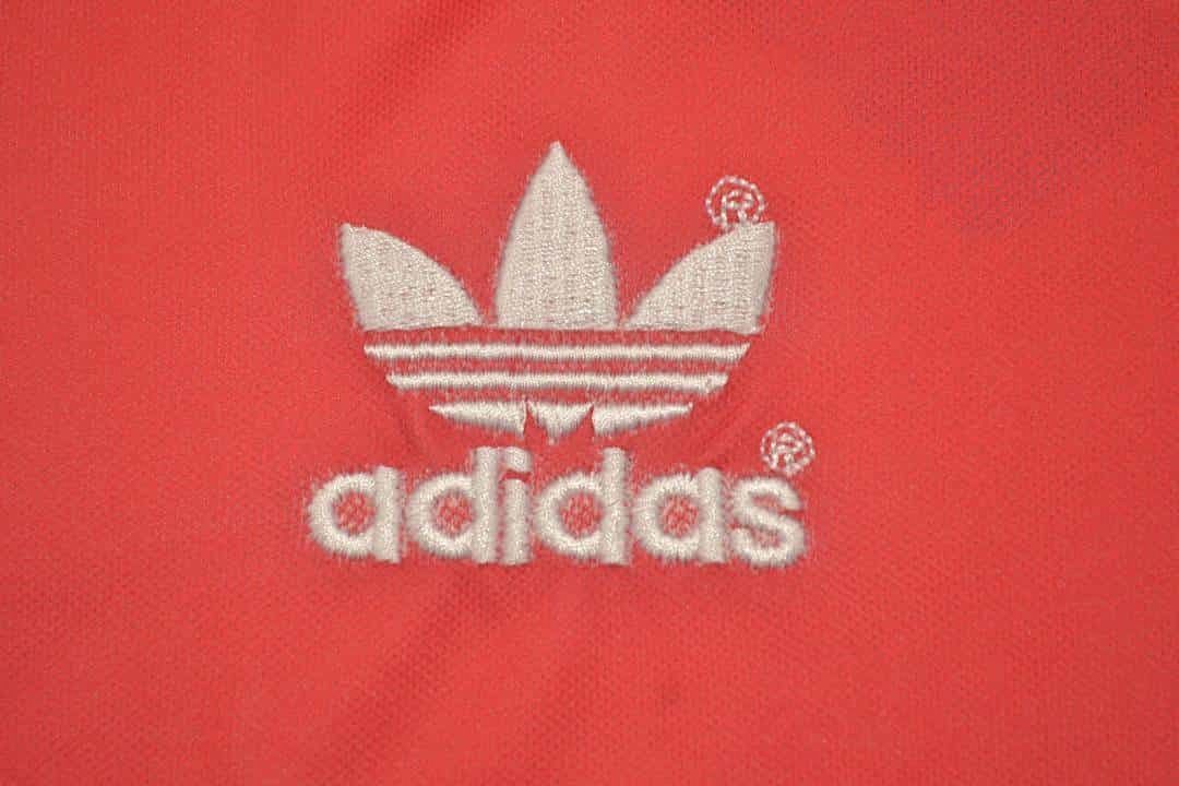 1990 Flamengo home red black 6