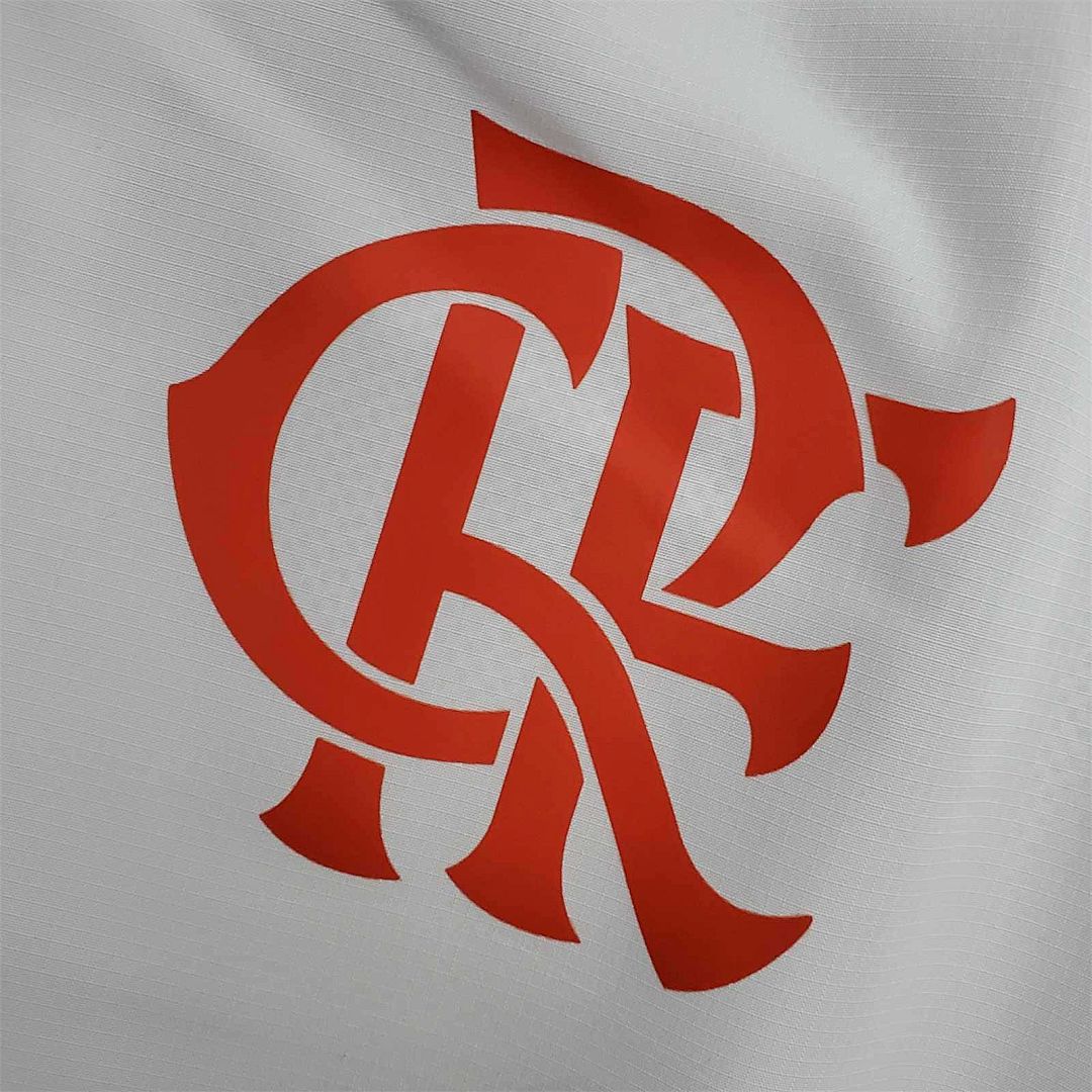 22-23 Flamengo white windbreaker 3