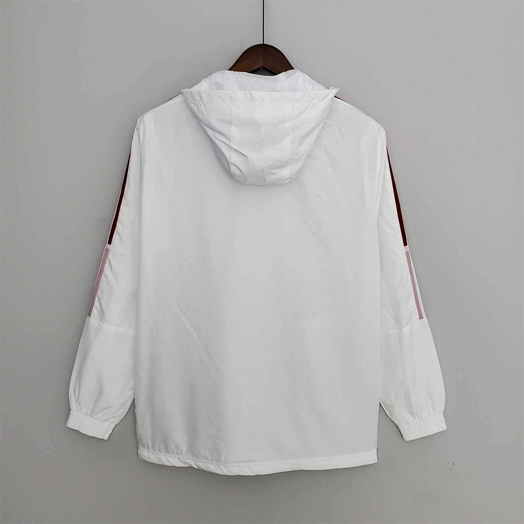 22-23 Flamengo white windbreaker 7