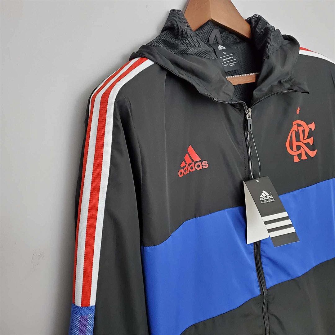 22-23 Flamengo blackblue windbreaker 5