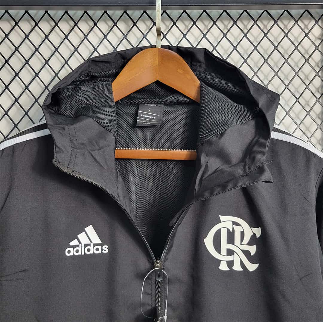 22-23 Windbreaker Flamengo Black 7