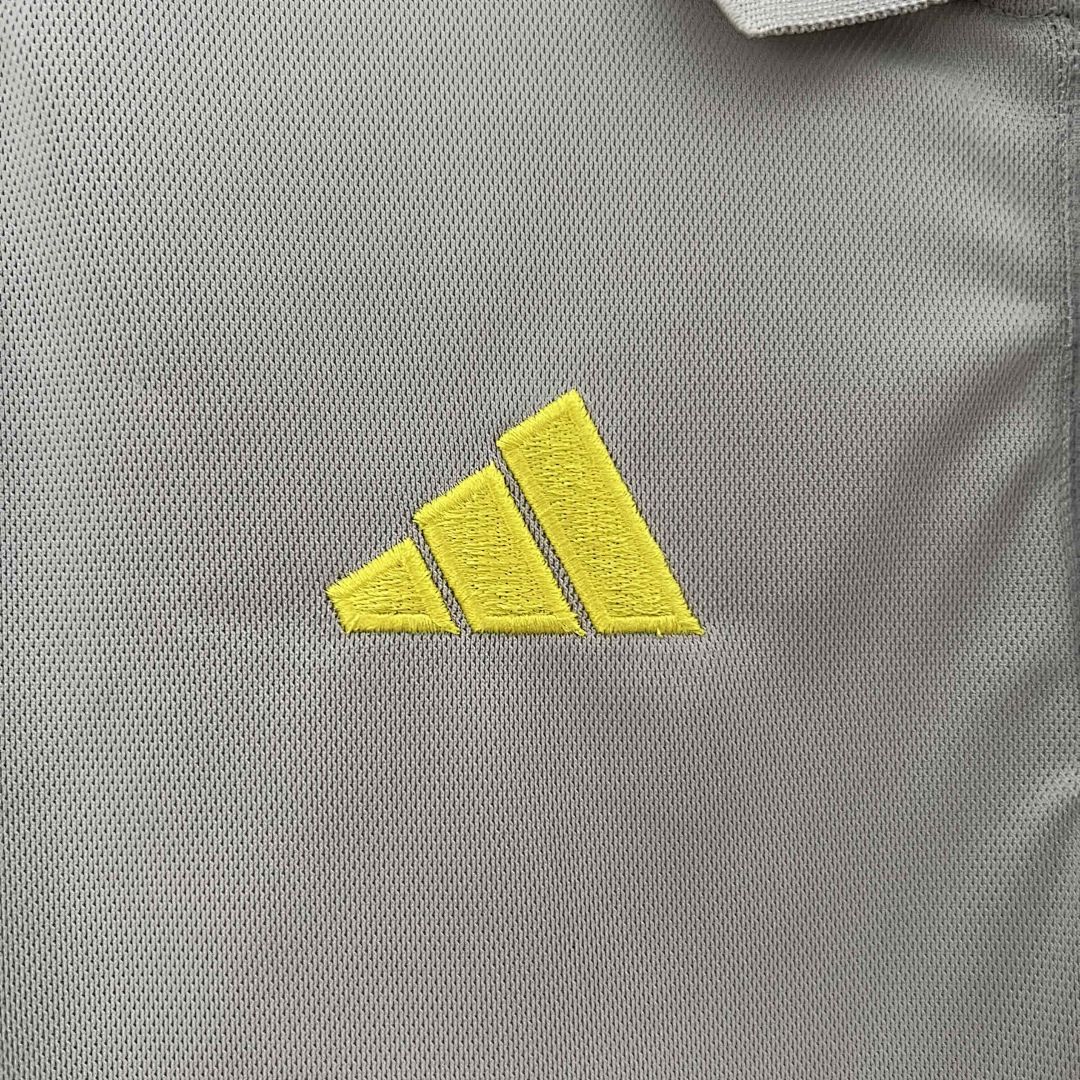 2024 Flamengo Training Gray Polo Shirt 3