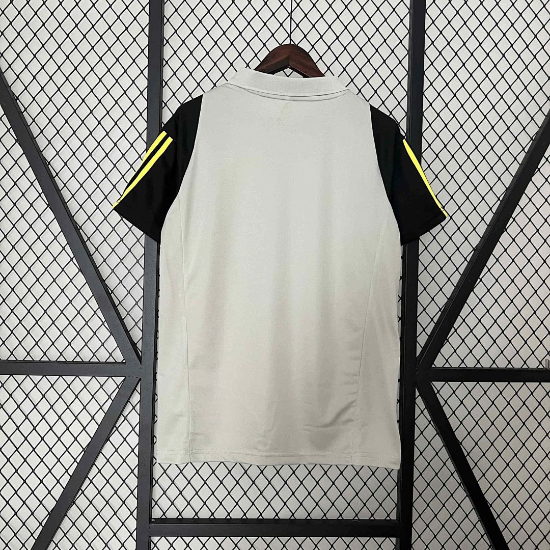 2024 Flamengo Training Gray Polo Shirt 6