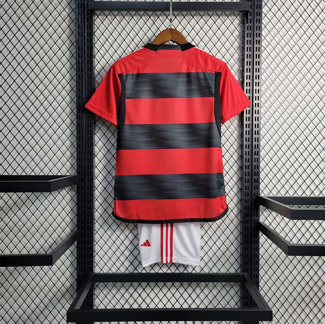 23-24 Flamengo home kids kit 10