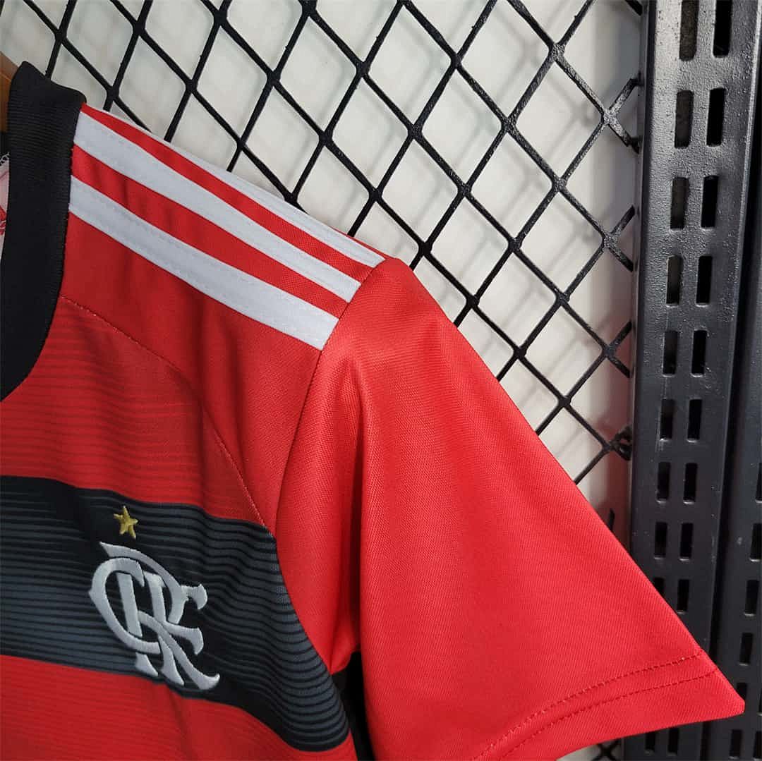 23-24 Flamengo home kids kit 9