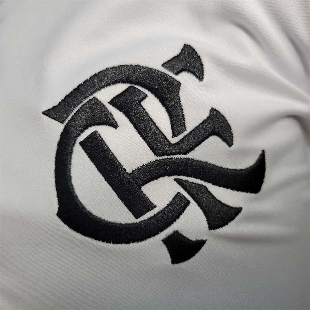 23-24 POLO Flamengo White Training Suit 4
