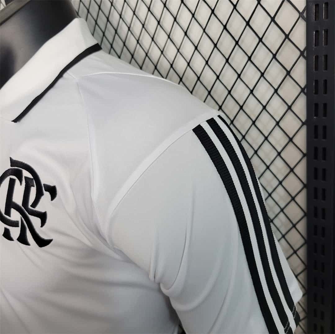 23-24 POLO Flamengo White Training Suit 7