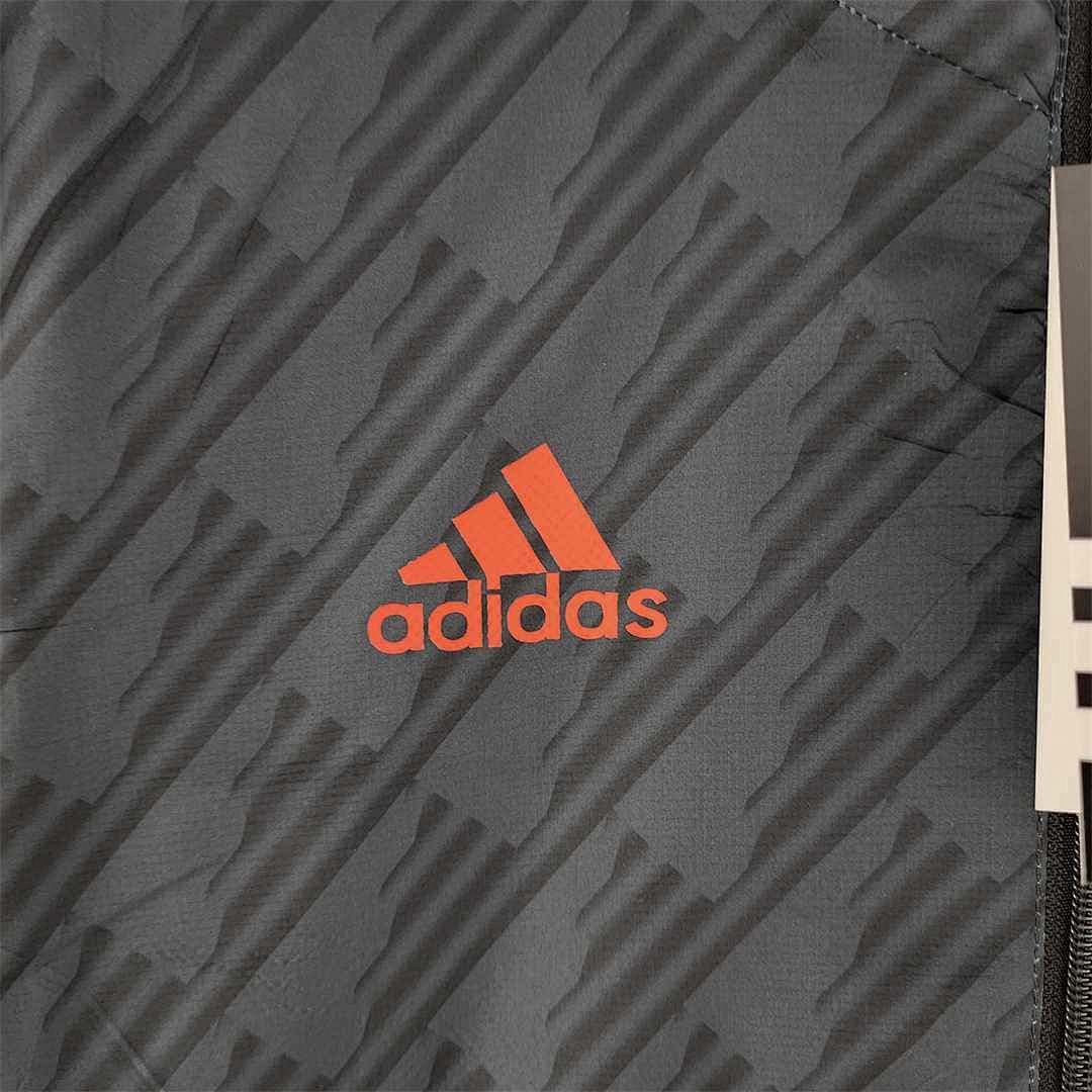 22-23 Flamengo Windbreaker Black Red Edge 4