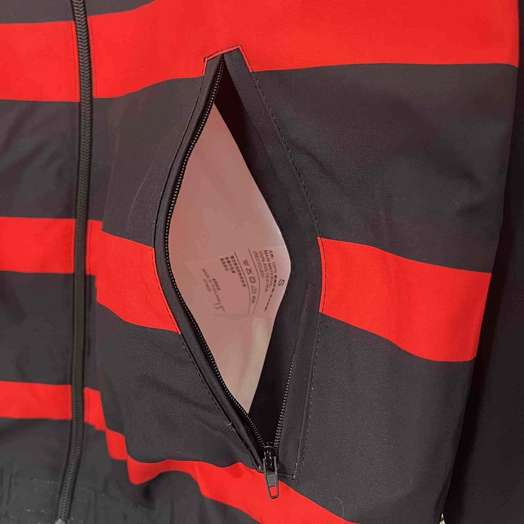23-24 Flamengo Trench Coat Reversible Windbreaker Double-Sides Jacket 10