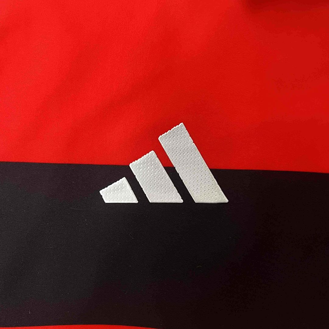 23-24 Flamengo Trench Coat Reversible Windbreaker Double-Sides Jacket 3