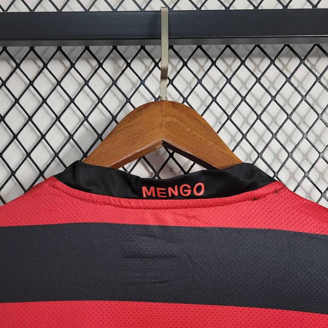 08-09 Retro Long Sleeve Flamengo Home S-XXL 2