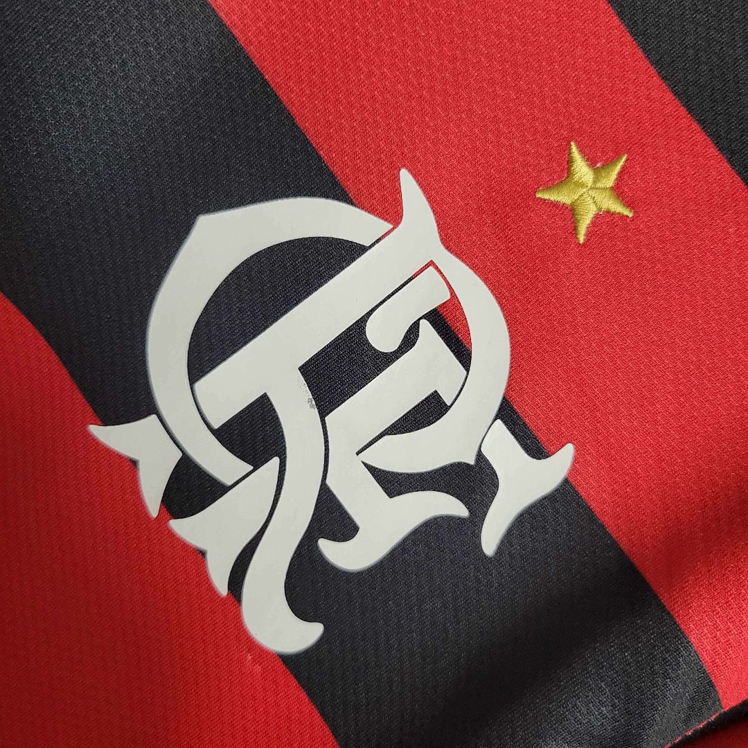 08-09 Retro Long Sleeve Flamengo Home S-XXL 5
