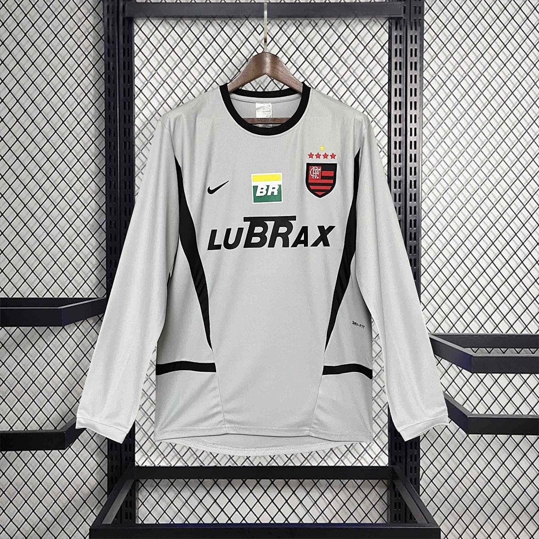 2002-03 Retro Long Sleeve Flamengo Goalkeeper S-XXL