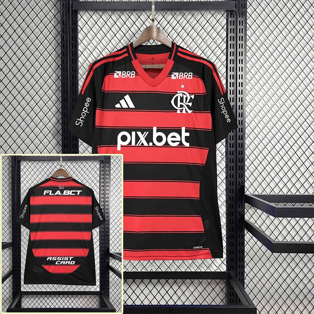 25-26 All Sponsor Flamengo Home 2