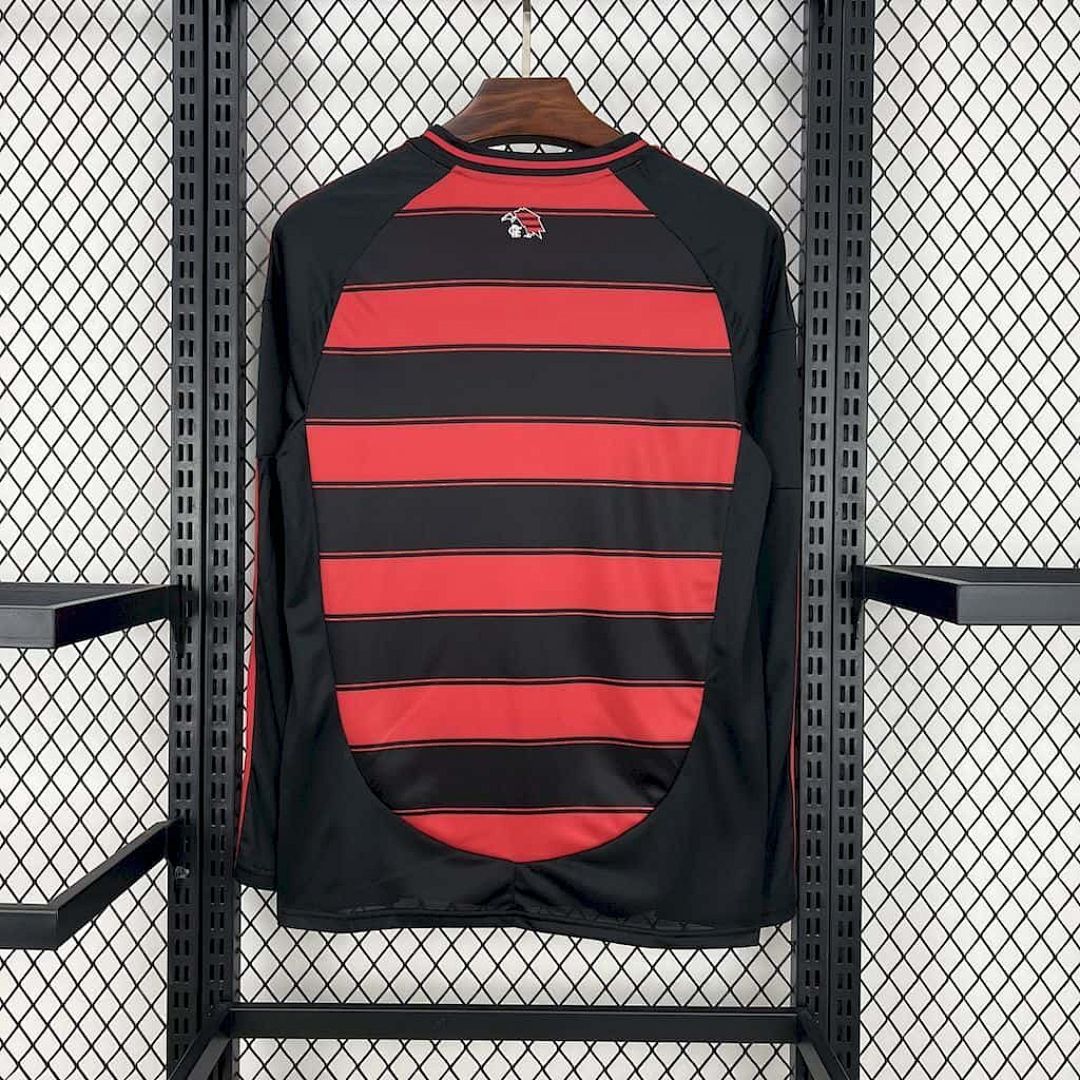 25-26 Long Sleeves Flamengo Home S-4XL 2