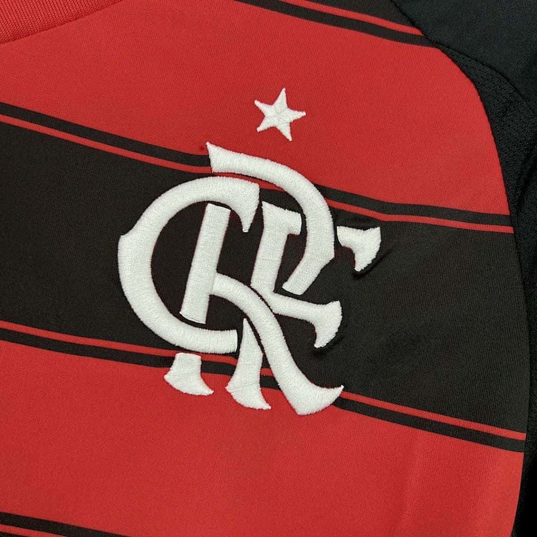 25-26 Long Sleeves Flamengo Home S-4XL 3