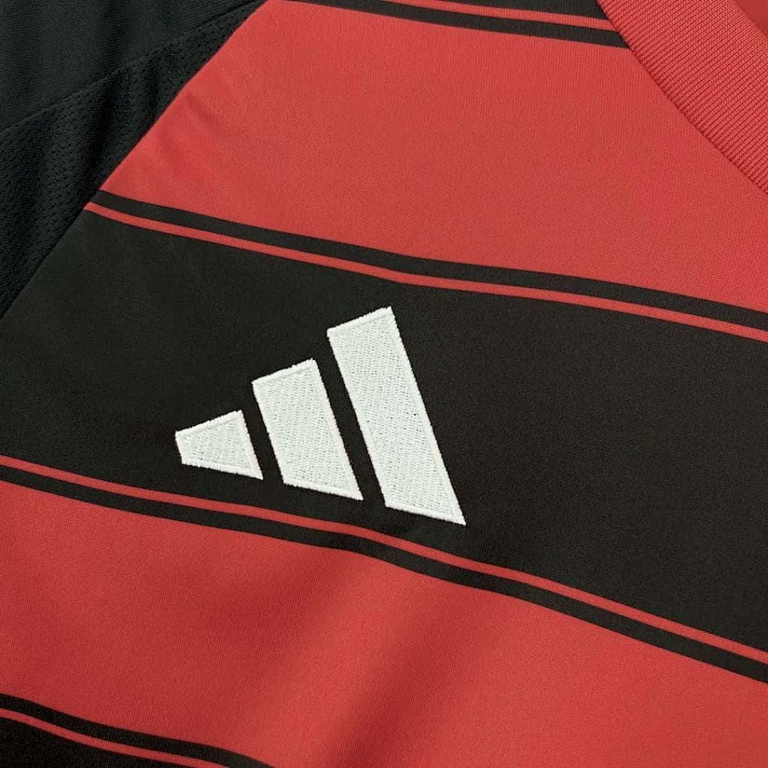 25-26 Long Sleeves Flamengo Home S-4XL 5