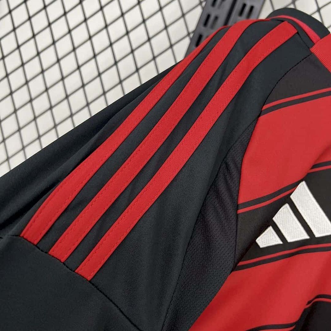 25-26 Long Sleeves Flamengo Home S-4XL 6