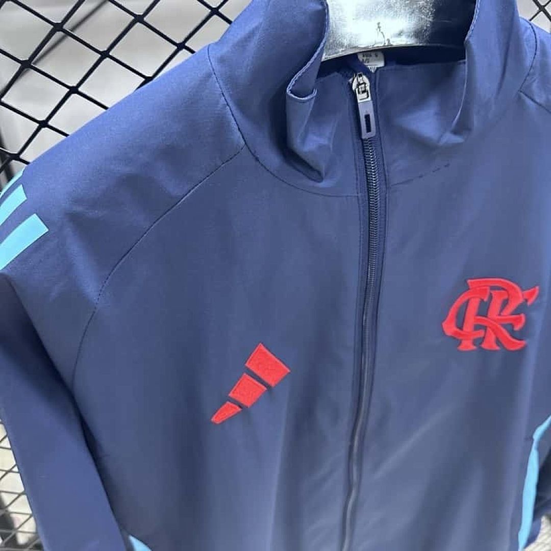 25-26 Flamengo Windbreaker Jacket Kit S-3XL Cheap Football Jersey Wholesale Yupoo 8