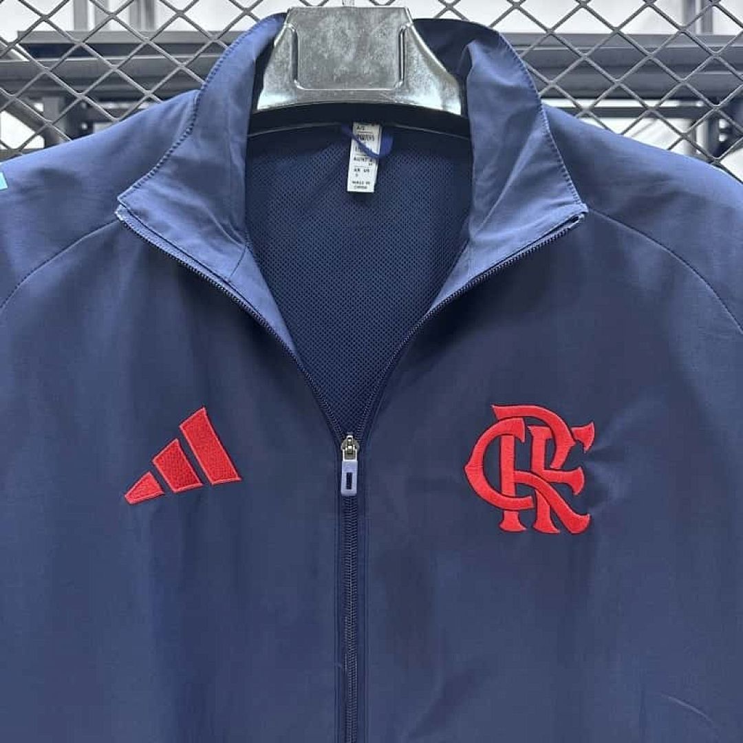 25-26 Flamengo Windbreaker Jacket Kit S-3XL Cheap Football Jersey Wholesale Yupoo 9
