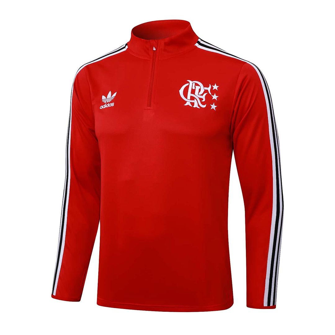 25-26 Flamengo Training Kits Tracksuits Sweatshirt Cheap Jersey Wholesale Yupoo 7