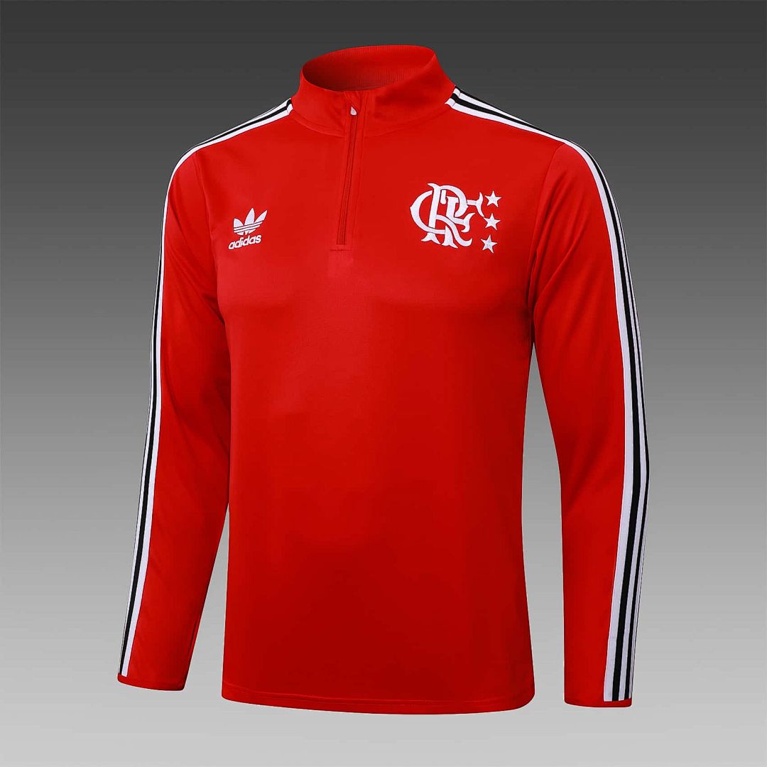 25-26 Flamengo Training Kits Tracksuits Sweatshirt Cheap Jersey Wholesale Yupoo 8