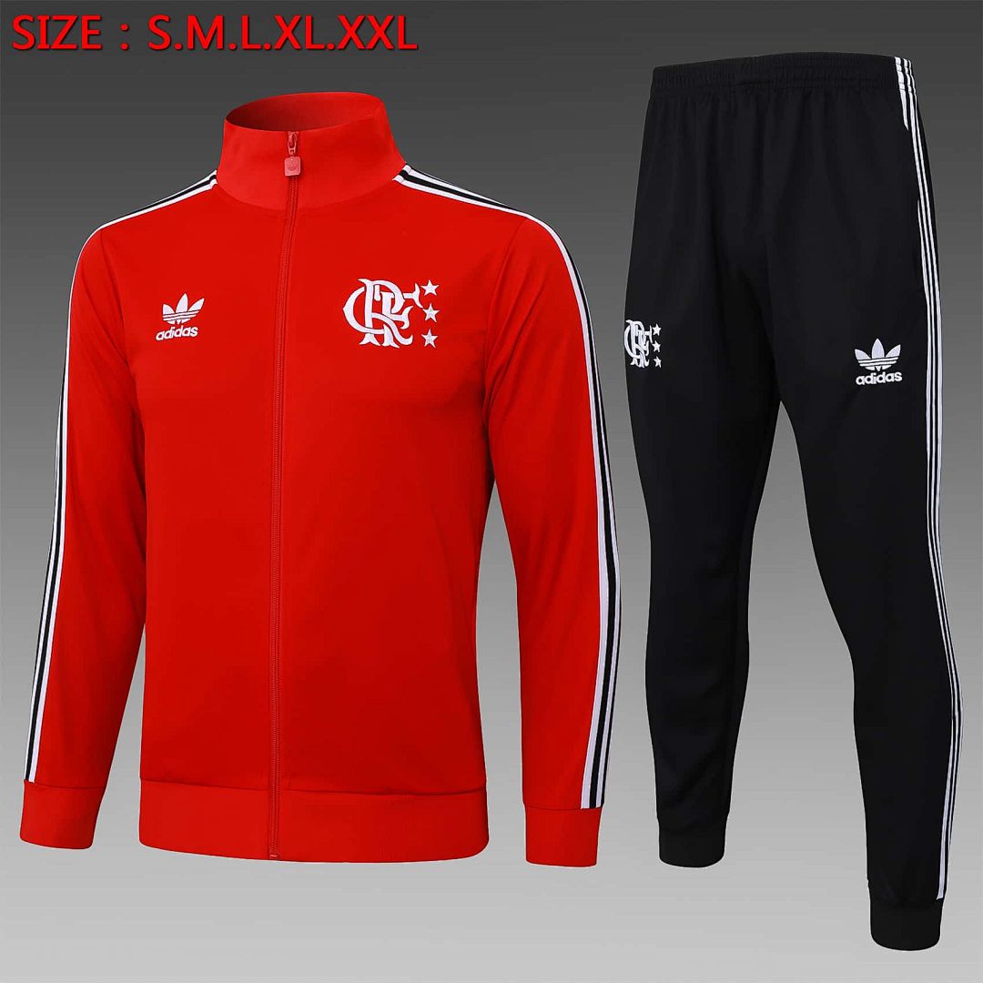 25-26 Flamengo Training Kits Jacket Tracksuits Cheap Football Jersey Wholesale Yupoo 21