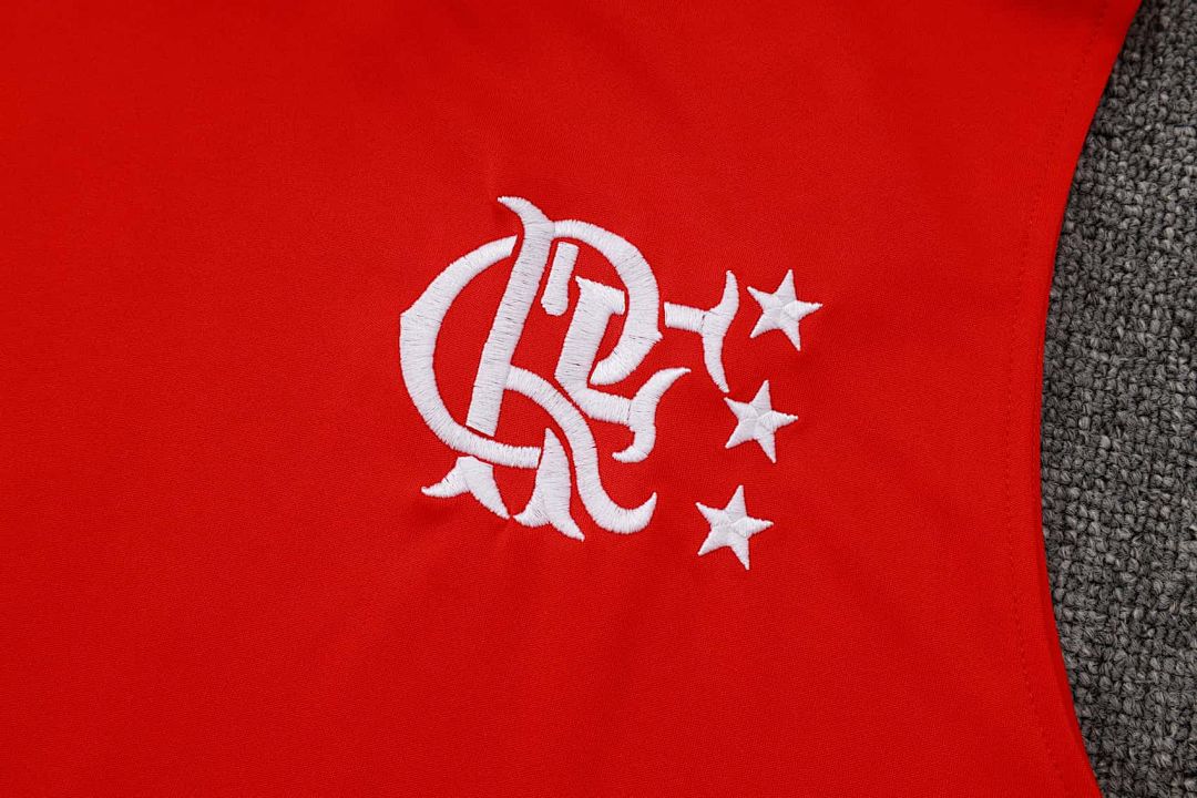 25-26 Flamengo Sleeveless Training Kits Tracksuits Cheap Football Jersey Wholesale Yupoo 29