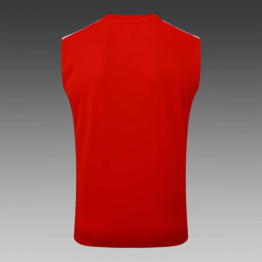 25-26 Flamengo Sleeveless Training Kits Tracksuits Cheap Football Jersey Wholesale Yupoo 5