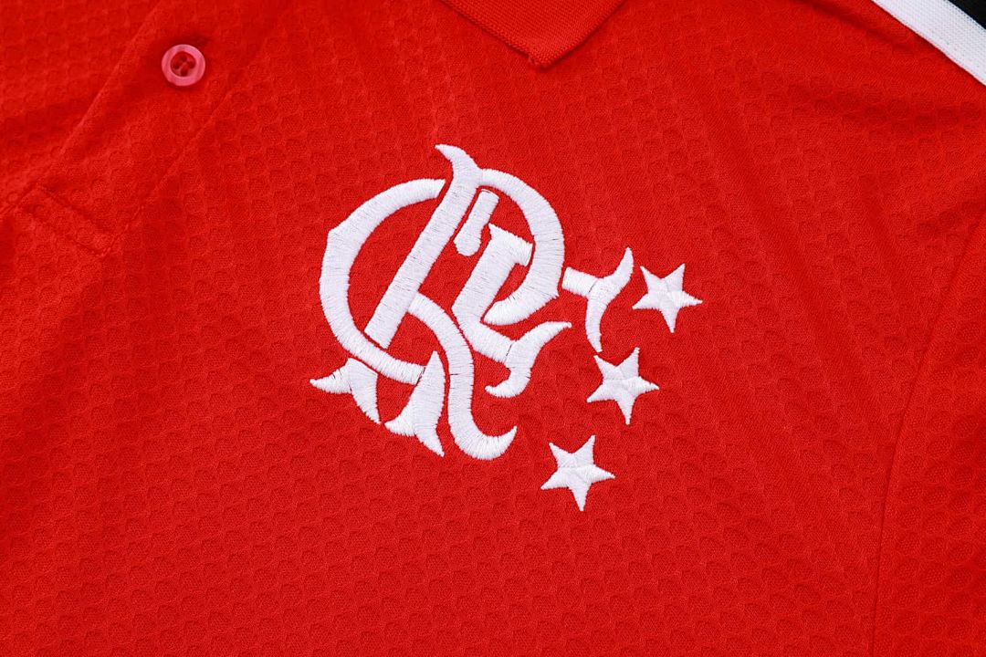 25-26 Flamengo Training Kits Polo Tracksuits Cheap Football Jersey Wholesale Yupoo 12