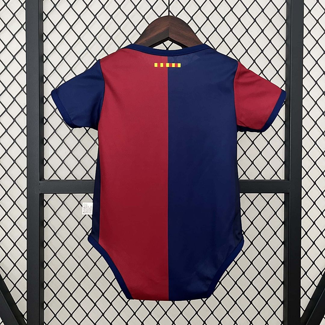 24-25 Barcelona Home Baby Uniform 2