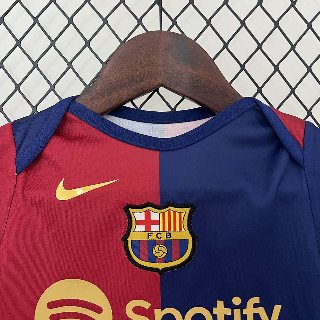 24-25 Barcelona Home Baby Uniform 6