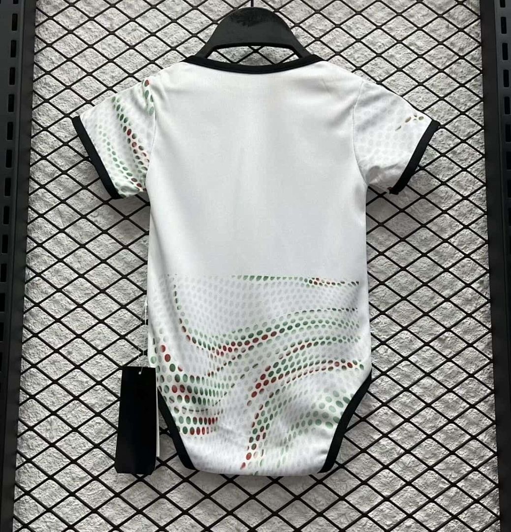 2025 Portugal Away Baby Uniform Cheap Football Jersey Wholesale Yupoo 2