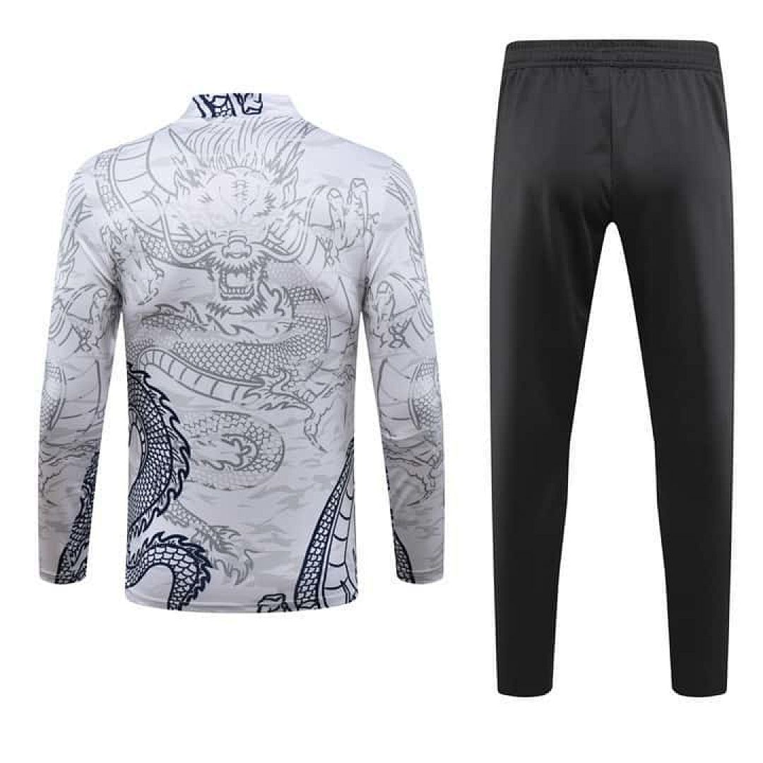 23-24 Real Madrid Long Sleeve Kits Dragon Special Edition Training Suits 4