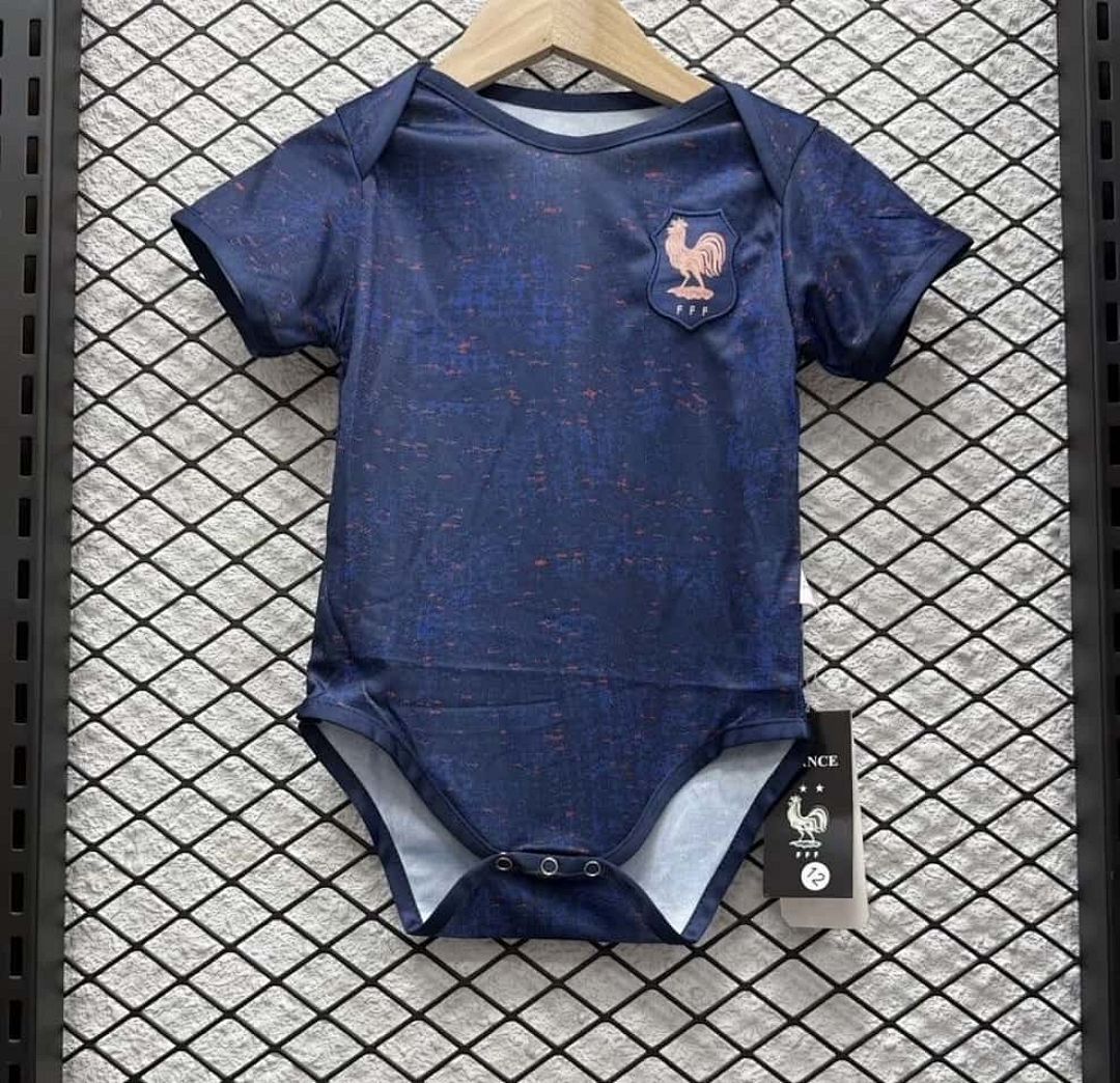2025 France Home Baby Uniform Cheap Football Jersey Wholesale Yupoo