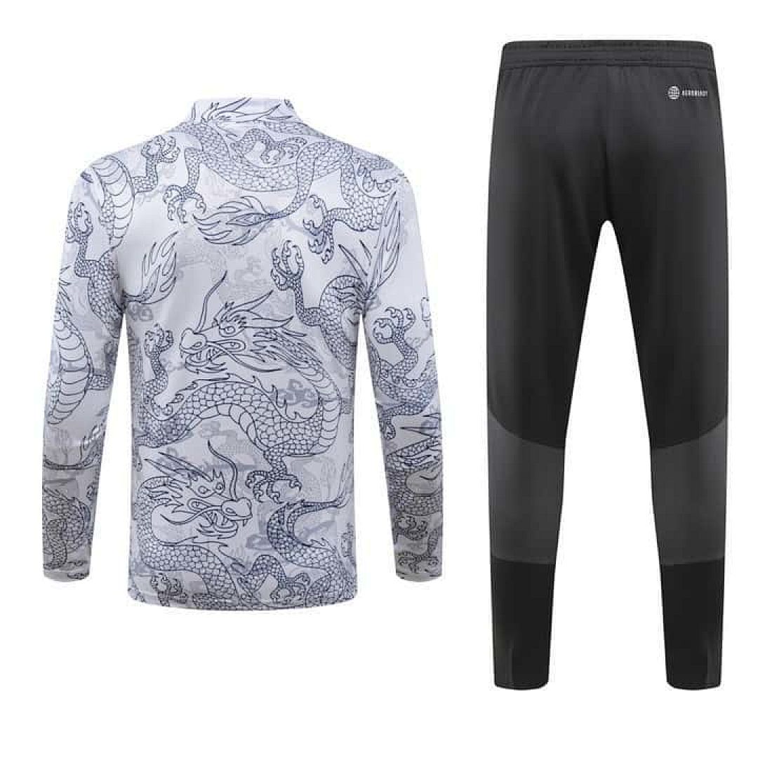 23-24 Real Madrid Long Sleeve Kits Dragon Special Training Suits 4